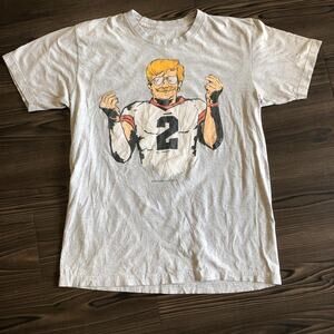 Grey ‘Billy Vegas’ Football Graphic Tee